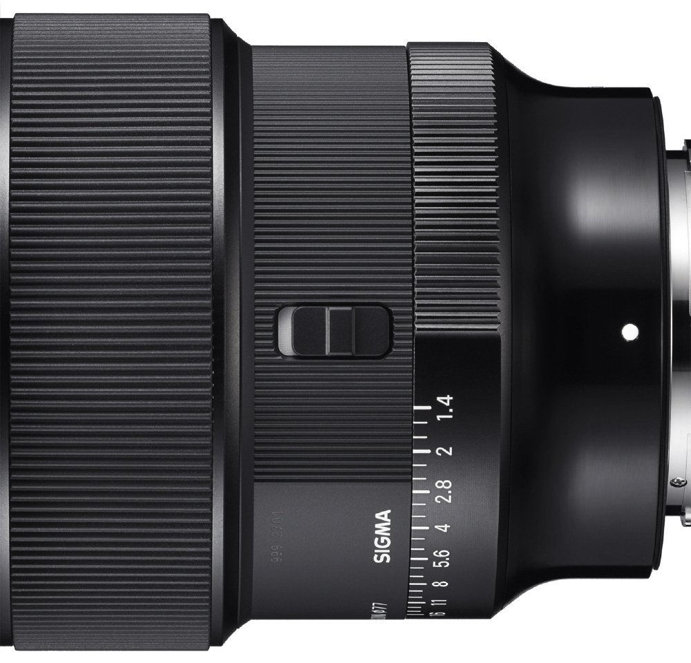 Sigma 85mm f1.4 DG DN Art for Sony E - Công tắc khóa khẩu