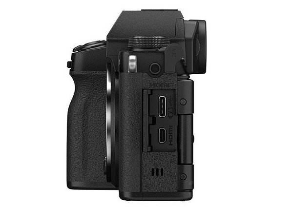Các cổng kết nối trên Fujifilm X-S10 