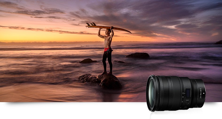 Ống kính Nikon Z 24-70mm f/2.8 S lấy nét đa điểm