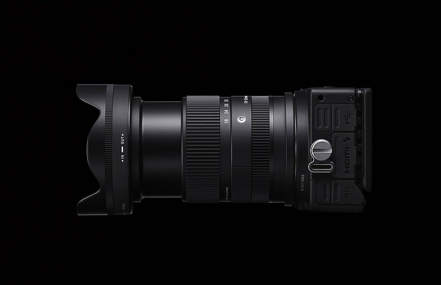 ống kính Sigma 18-50mm f/2.8 DC DN (C) lấy nét nhanh và yên tĩnh